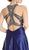 Embellished Halter Evening Ballgown