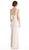 Lace Illusion Bateau Sheath Evening Dress