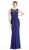 Lace Illusion Bateau Sheath Evening Dress