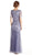 Embellished V-neck Trumpet Evening Dress