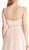 Embellished Illusion V-neck Mesh Evening Dress