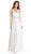 Embellished Illusion V-neck Mesh Evening Dress