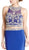 Two Piece Embellished Halter Sheath Prom Dress