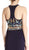 Two Piece Embroidered Halter Sheath Prom Dress