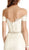 Two Piece Lace Off-Shoulder Sheath Prom Dress