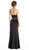 Embellished Halter Neck Sheath Evening Dress
