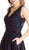 Beaded Lace V-neck A-line Evening Dress