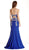 Queenly Embellished Sweetheart Evening Dress