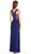 Chic V-neck Sheath Evening Dress