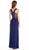 Chic V-neck Sheath Evening Dress