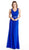 Chic V-neck Sheath Evening Dress