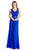 Chic V-neck Sheath Evening Dress