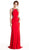 Embellished Jewel Neck Sheath Evening Dress