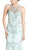 Embellished Illusion Halter Trumpet Prom Dress