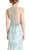 Embellished Illusion Halter Trumpet Prom Dress