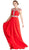 Embellished Ruched Illusion Jewel Prom Dress