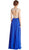 Ornate Illusion Bateau A-line Prom Dress