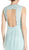 Embroidered Jewel Neck A-line Prom Dress