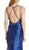 Embellished V-neck Mermaid Evening Dress