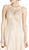 Jeweled Illusion Halter A-line Evening Dress