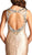 Bedazzled Halter Neck Trumpet Evening Dress