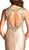 Bedazzled Halter Neck Trumpet Evening Dress