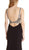 Plunging V-neck Evening Dress