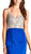 Embellished V-neckline Sheath Evening Dress