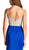 Embellished V-neckline Sheath Evening Dress
