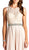 Floral Lace Jeweled Evening Dress