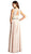 Floral Lace Jeweled Evening Dress