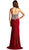 Bedazzled Strapless Sheath Evening Dress
