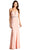 Strapless Deep Sweetheart Sheath Evening Dress