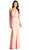 Strapless Deep Sweetheart Sheath Evening Dress