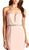 Strapless Deep Sweetheart Sheath Evening Dress