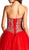 Strapless Bejeweled Sweetheart Evening Ballgown