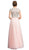 Embellished Cap Sleeve A-line Prom Dress