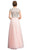 Embellished Cap Sleeve A-line Prom Dress