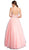 Embellished V-neckline A-line Prom Dress
