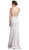 Embellished Jewel Sheath Prom Dress