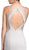 Embellished Jewel Sheath Prom Dress