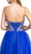Jeweled Semi-Sweetheart A-line Evening Dress