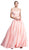 Two Piece Off-Shoulder Evening Ballgown