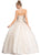 Jeweled Strapless Sweetheart Evening Ballgown
