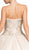 Jeweled Strapless Sweetheart Evening Ballgown