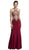 Embellished Halter Neck Sheath Prom Dress