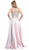 Two Piece Bejeweled Halter Prom Gown