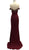 Rhinestone Accented Prom Sheath Dress