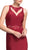 Bedazzled Jewel Neck Sheath Prom Dress