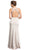 Elegant Illusion Halter Sheath Prom Dress